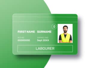 CSCS Card Verde Labourer CITB - Varianta rapida